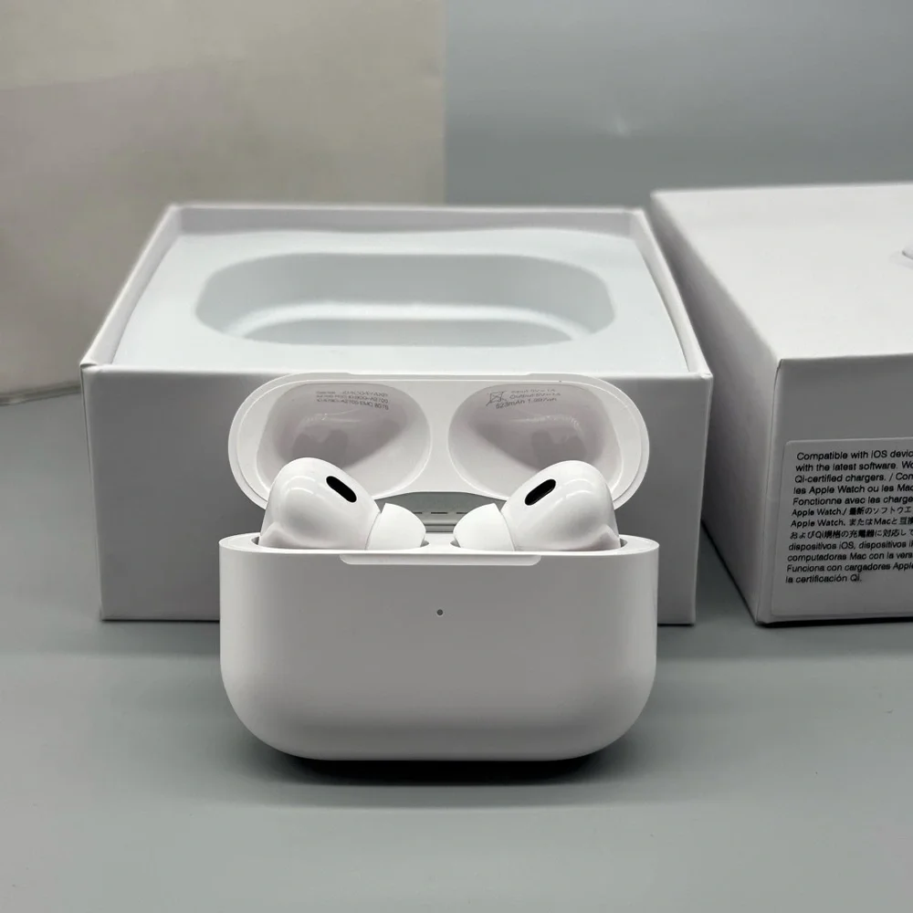 Apple White AirPods Pro 2 with MagSafe wireless charging